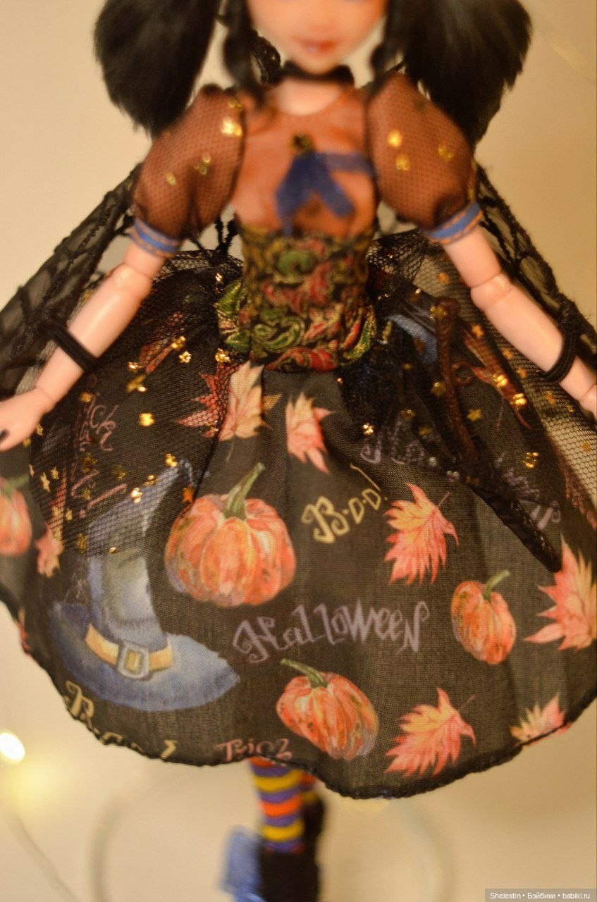 Хеллоуинская ведьмочка — ООАК и репейнт игровых кукол: Bratz