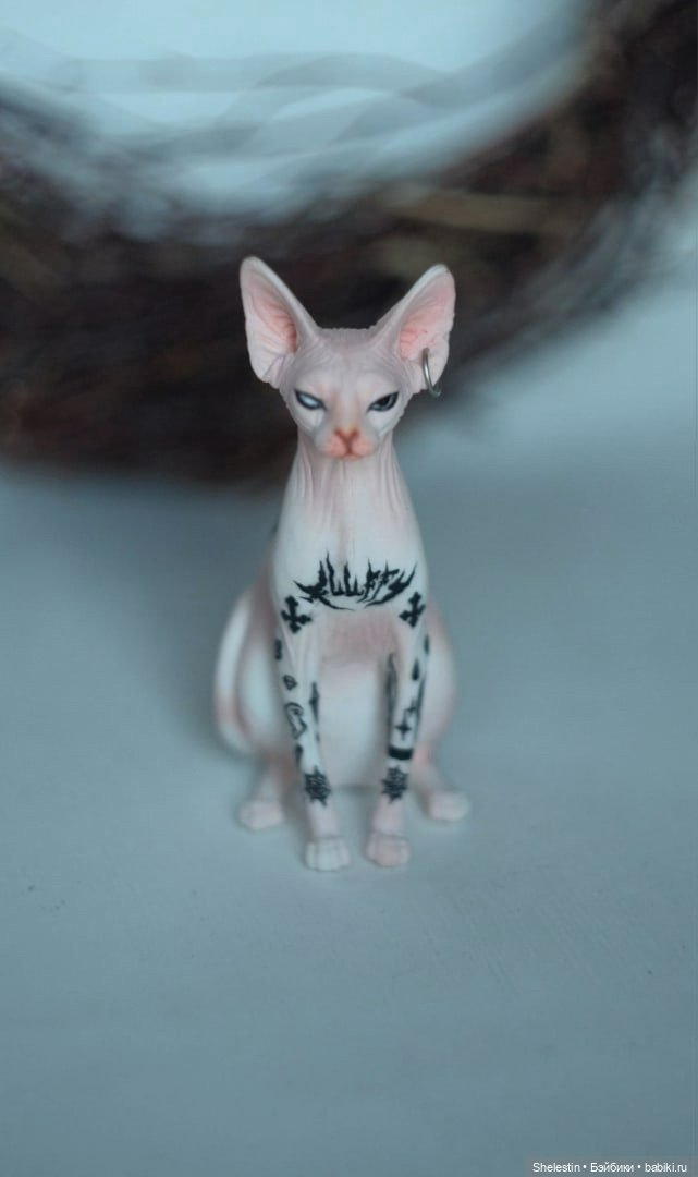 Тату Ведьма и её кот — ООАК Monster High и Ever After High: репейнт