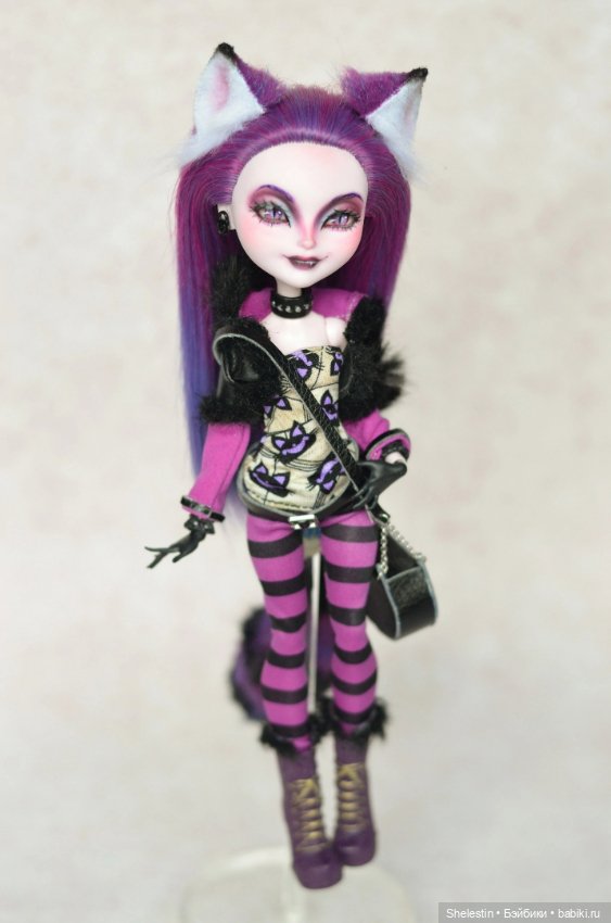 Чеширский кот — ООАК Monster High и Ever After High: репейнт (фото 2)
