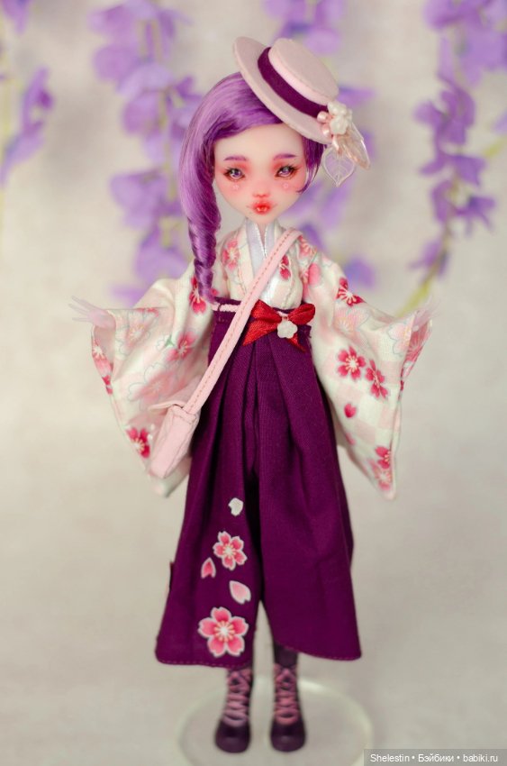 Сакура — ООАК Monster High и Ever After High: репейнт (фото 2)