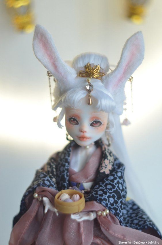 Лунный кролик — ООАК Monster High и Ever After High: репейнт (фото 2)