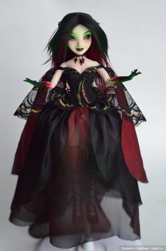 Тёмная фея — ООАК и репейнт игровых кукол: Bratz (фото 3)