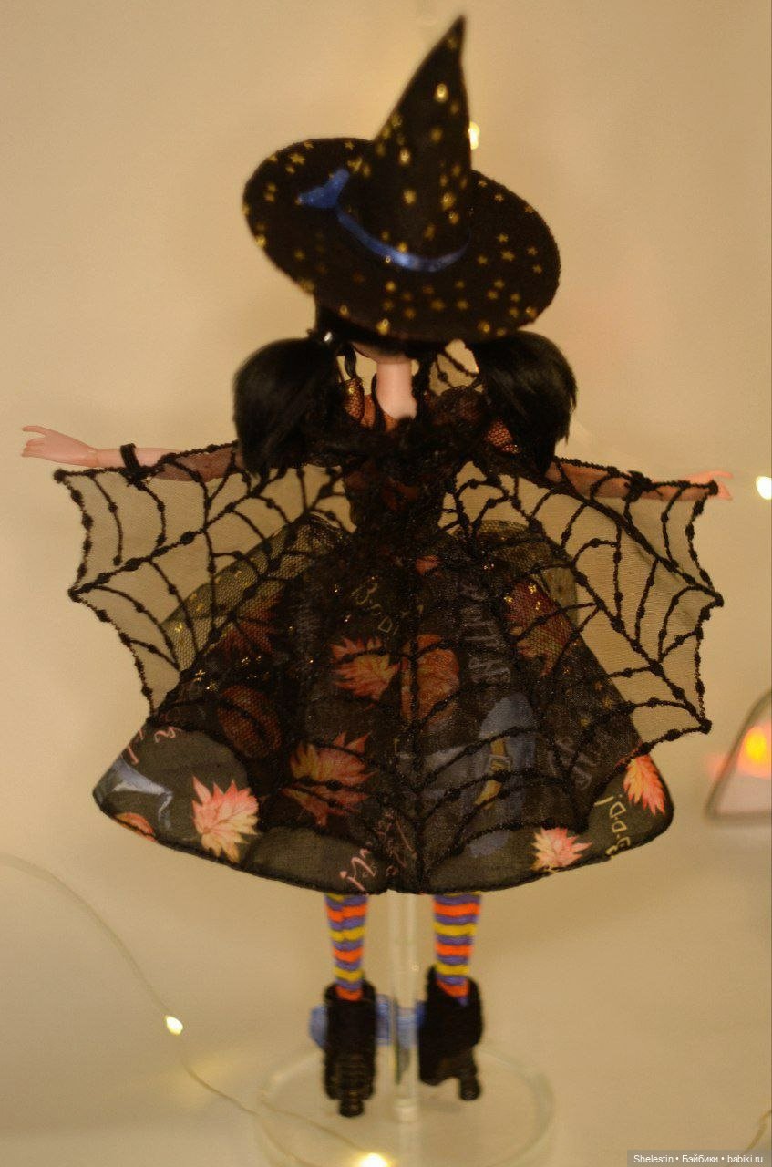 Хеллоуинская ведьмочка — ООАК и репейнт игровых кукол: Bratz (фото 2)