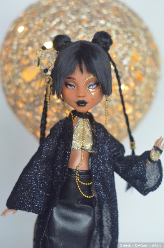 Дочь Якудза — ООАК Monster High и Ever After High: репейнт