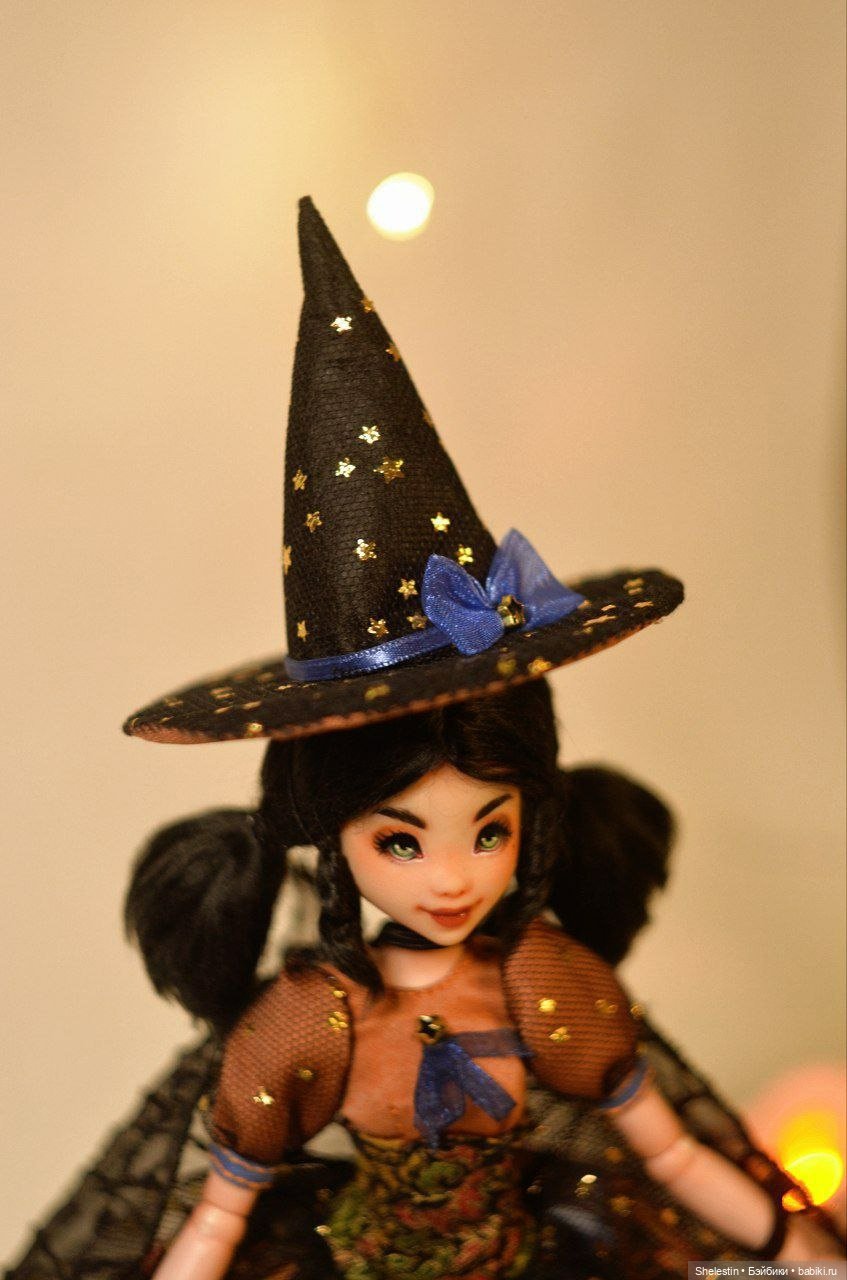 Хеллоуинская ведьмочка — ООАК и репейнт игровых кукол: Bratz (фото 4)