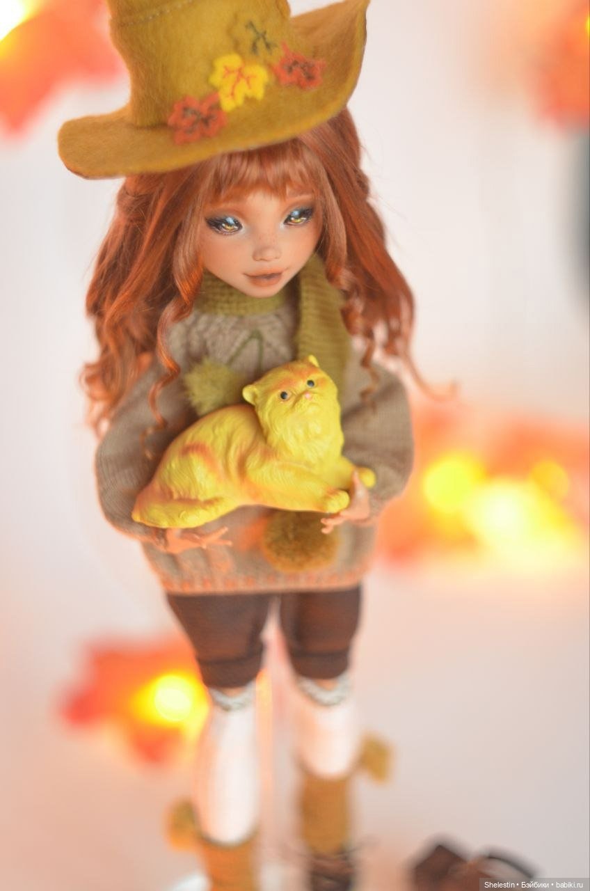 Осенняя ведьма — ООАК Monster High и Ever After High: репейнт