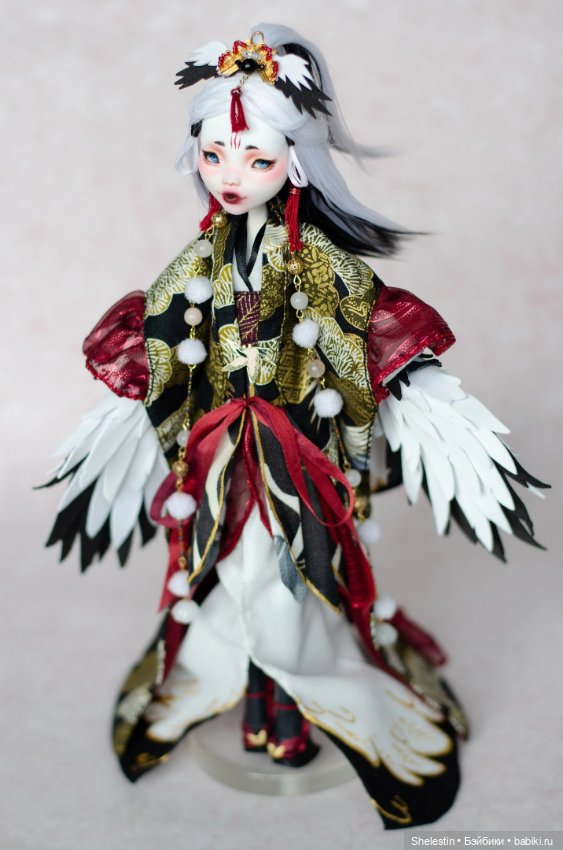 Ёкаи - О Цуру — ООАК Monster High и Ever After High: репейнт (фото 5)