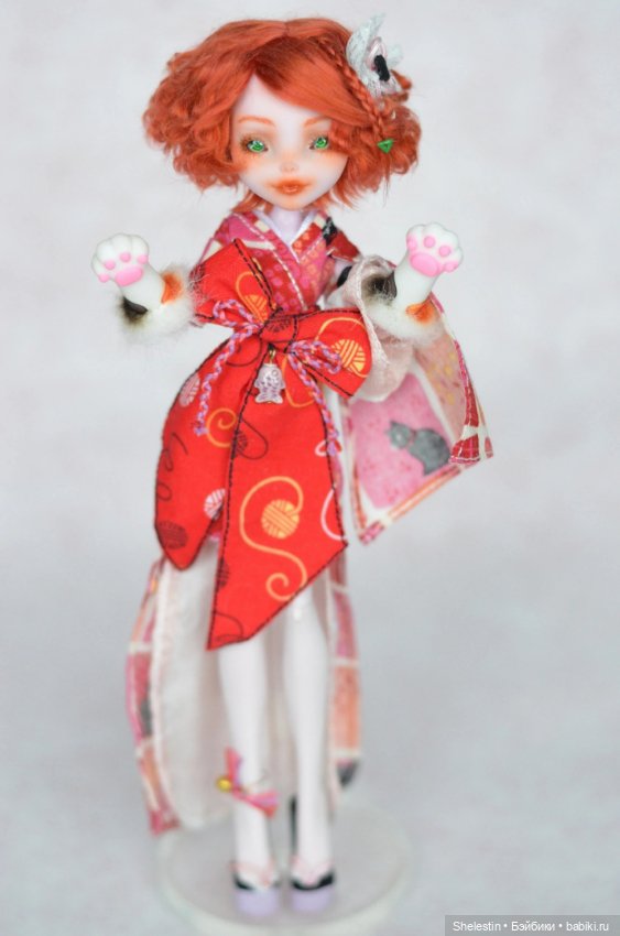 Трехцветная Нэко — Одежда и обувь для кукол своими руками: фото