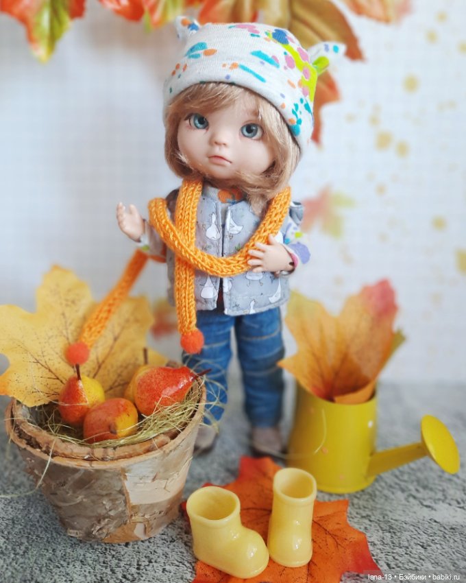 Цвет настроения - осень — Одежда и обувь для кукол своими руками: фото (фото 2)