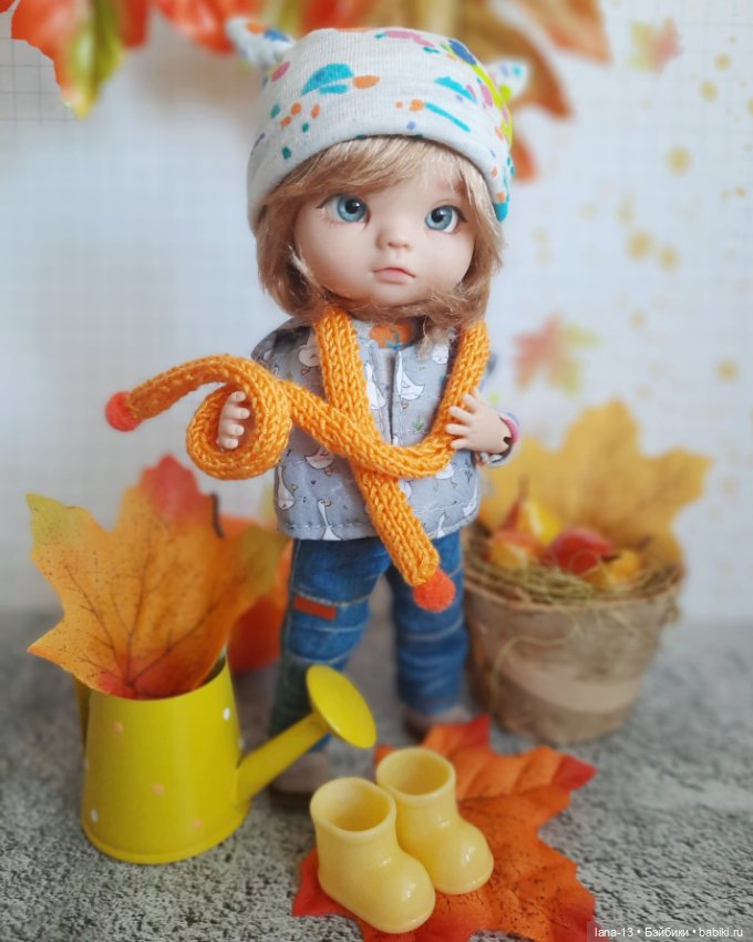 Цвет настроения - осень — Одежда и обувь для кукол своими руками: фото (фото 3)