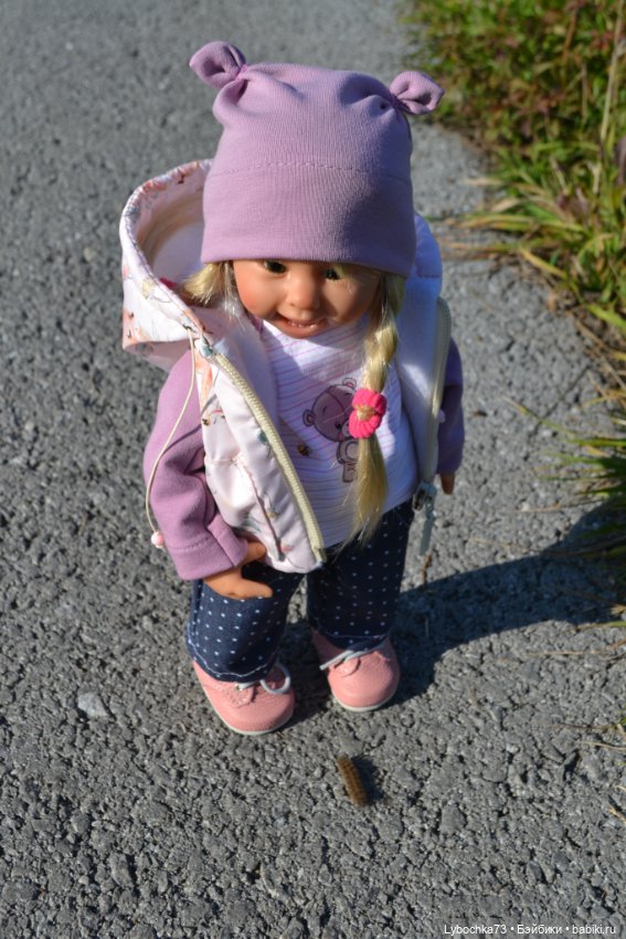 Алёнка и её первая прогулка (фото 6)