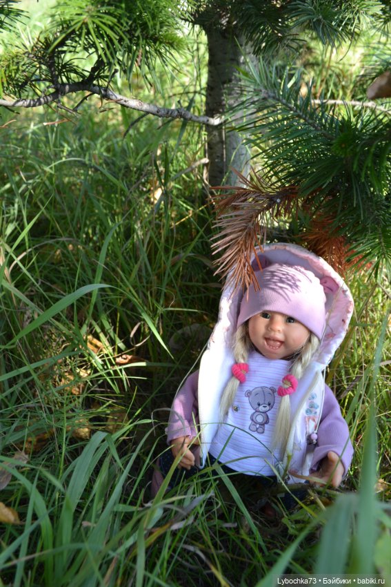 Алёнка и её первая прогулка (фото 2)
