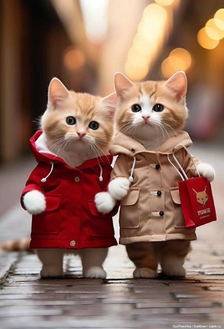 Милейшие котики для вдохновения