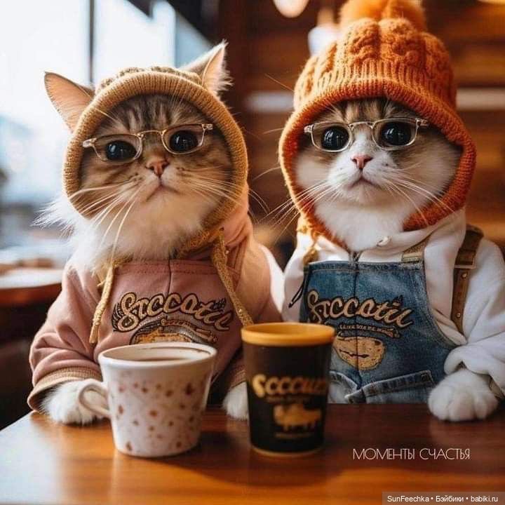 Милейшие котики для вдохновения