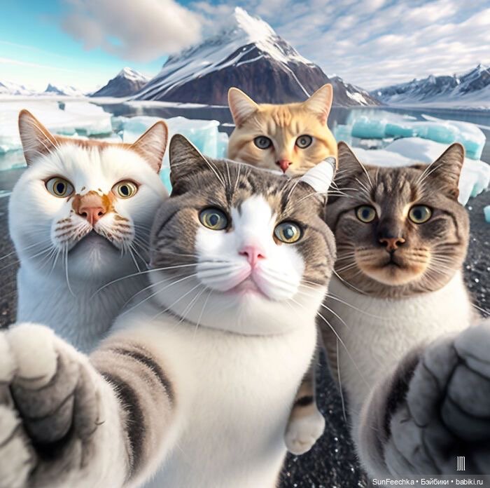 Милейшие котики для вдохновения