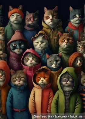 Милейшие котики для вдохновения