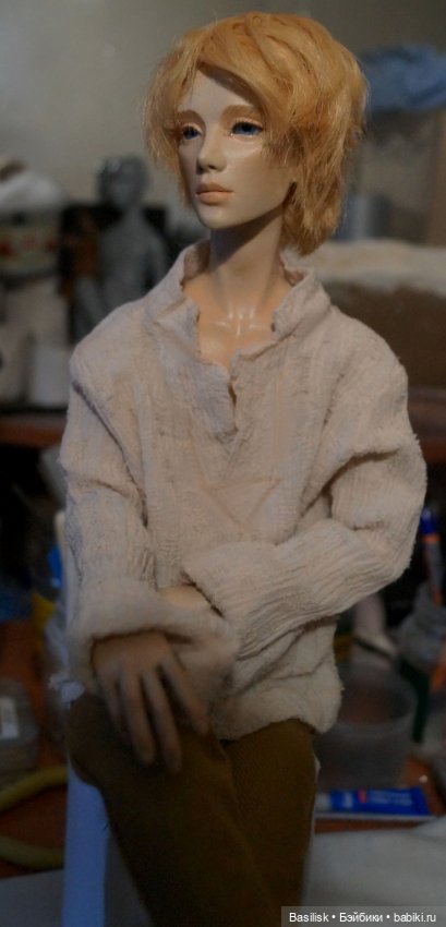 Шарнирный парень 06 — Авторские шарнирные куклы своими руками: лепка (фото 5)