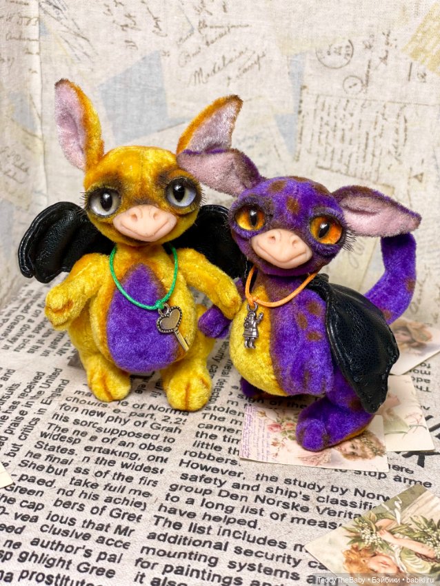 Драконы символ года 🐉 — Авторские мишки Тедди и друзья: фото (фото 9)