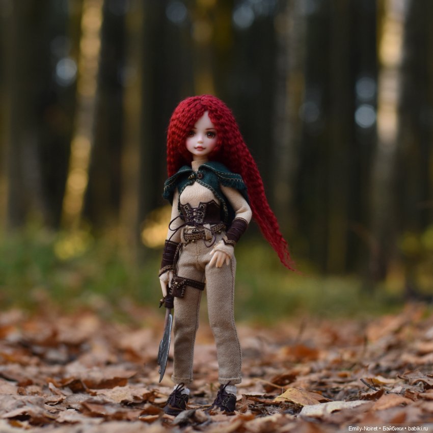 Марта и осень — ООАК и репейнт игровых кукол: Bratz (фото 5)