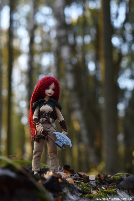 Марта и осень — ООАК и репейнт игровых кукол: Bratz (фото 6)