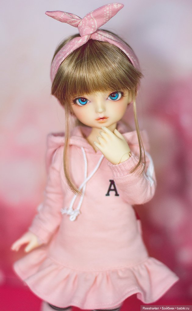 Розовая малышка — Куклы Volks (Волкс): Super Dollfie (SD) и Dollfie Dream (DD)
