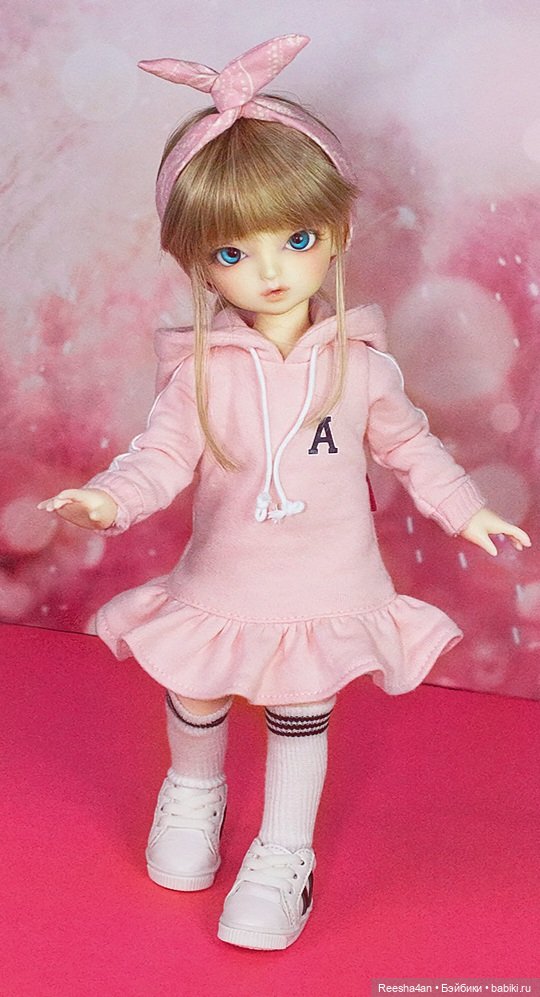 Розовая малышка — Куклы Volks (Волкс): Super Dollfie (SD) и Dollfie Dream (DD) (фото 2)