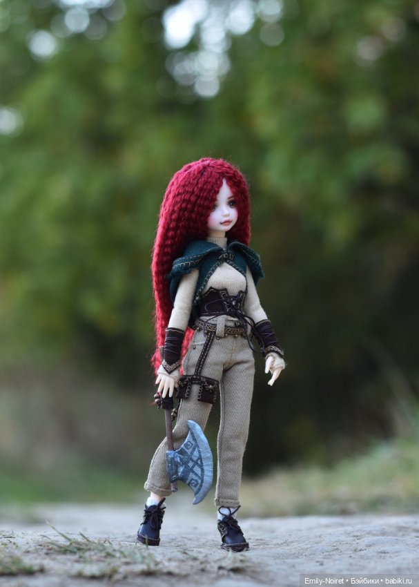 Марта и осень — ООАК и репейнт игровых кукол: Bratz (фото 4)