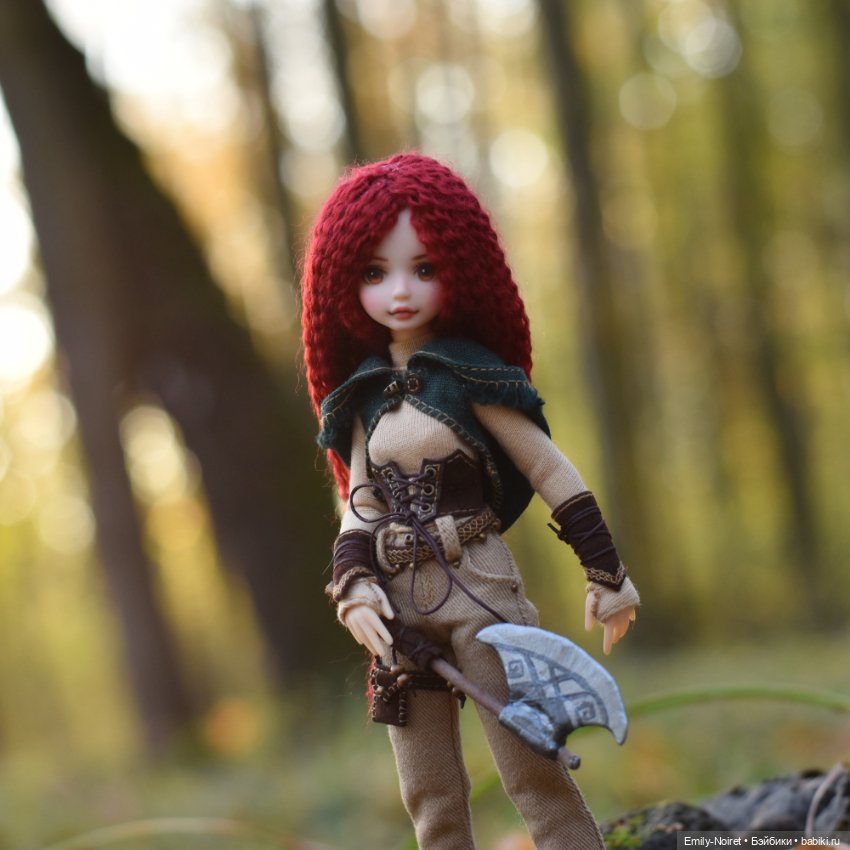 Марта и осень — ООАК и репейнт игровых кукол: Bratz (фото 7)