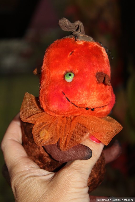 Малыш Тыковка — Авторские мишки Тедди и друзья: фото (фото 4)