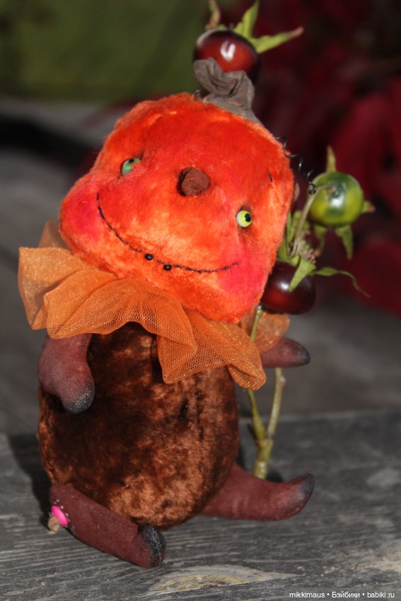 Малыш Тыковка — Авторские мишки Тедди и друзья: фото