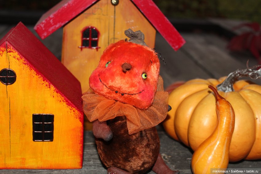 Малыш Тыковка — Авторские мишки Тедди и друзья: фото (фото 8)