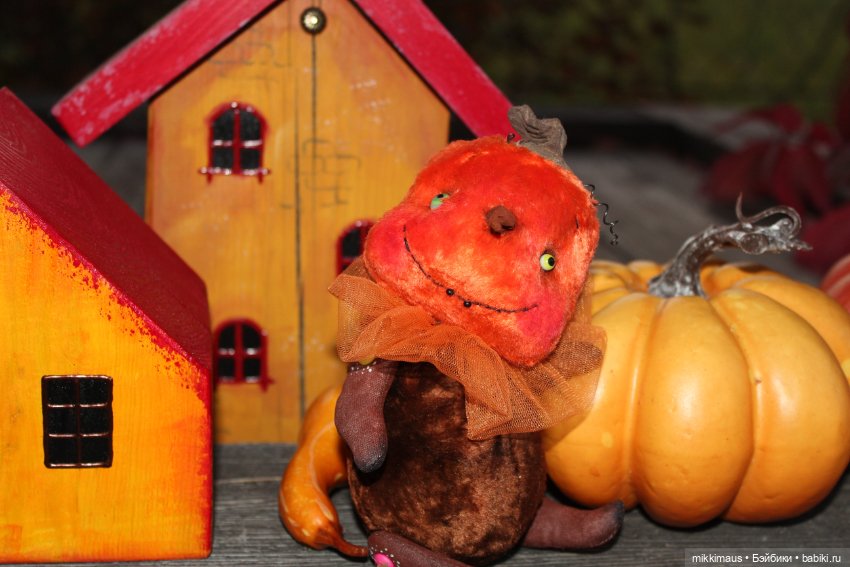 Малыш Тыковка — Авторские мишки Тедди и друзья: фото (фото 3)