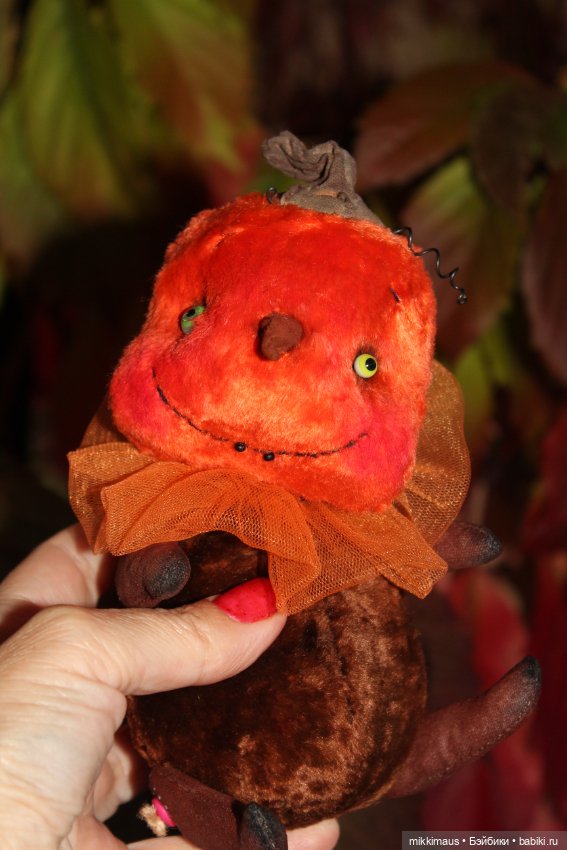 Малыш Тыковка — Авторские мишки Тедди и друзья: фото (фото 5)