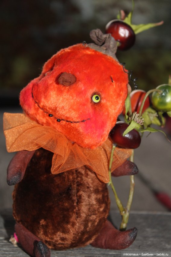 Малыш Тыковка — Авторские мишки Тедди и друзья: фото