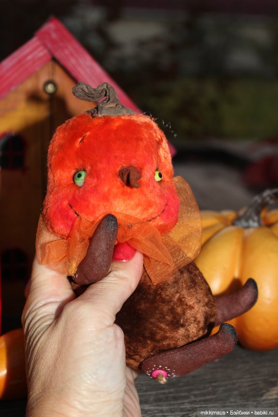 Малыш Тыковка — Авторские мишки Тедди и друзья: фото (фото 7)