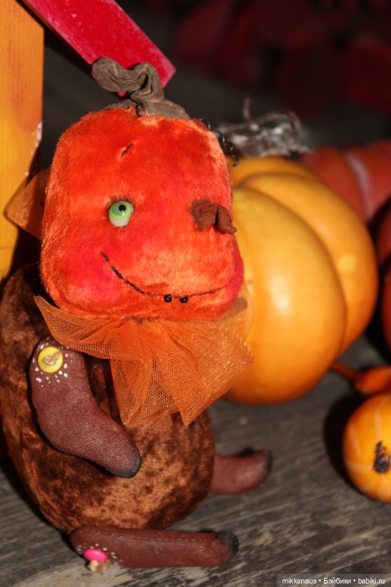 Малыш Тыковка — Авторские мишки Тедди и друзья: фото