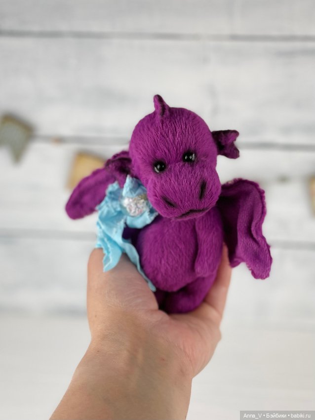 Дракоша Рино — Авторские мишки Тедди и друзья: фото (фото 4)