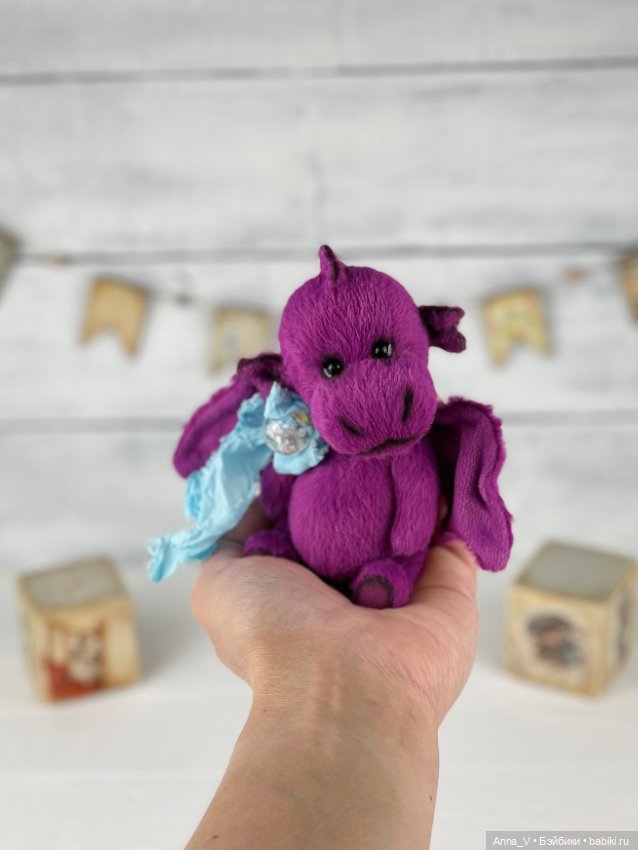 Дракоша Рино — Авторские мишки Тедди и друзья: фото (фото 3)