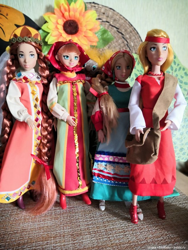 Девицы-красавицы - Куклы из «Богатырей» (фото 2)