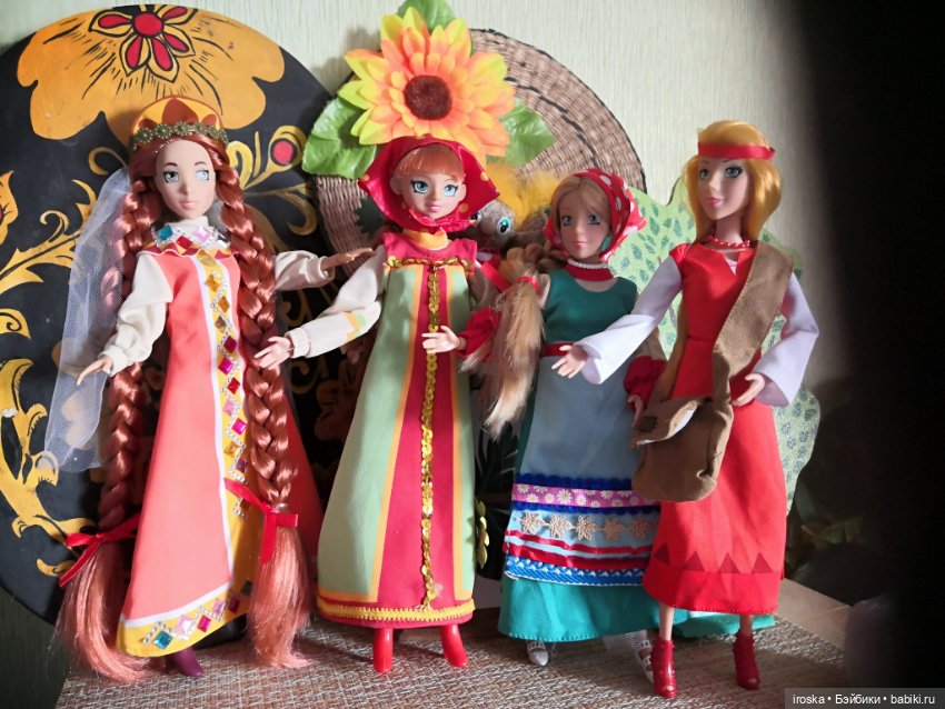 Девицы-красавицы - Куклы из «Богатырей» (фото 10)