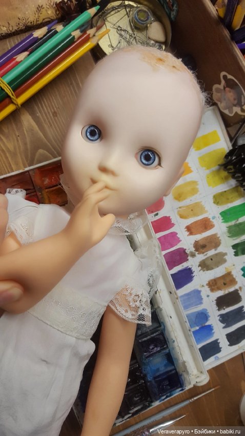 Тссс.. никому не говорите кто я - Переделка советской куклы (фото 2)