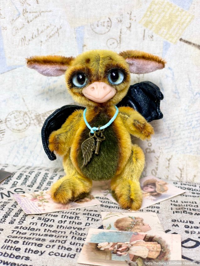 Дракончик Мася — Авторские мишки Тедди и друзья: фото