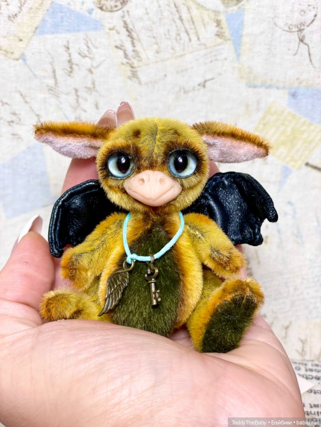 Дракончик Мася — Авторские мишки Тедди и друзья: фото