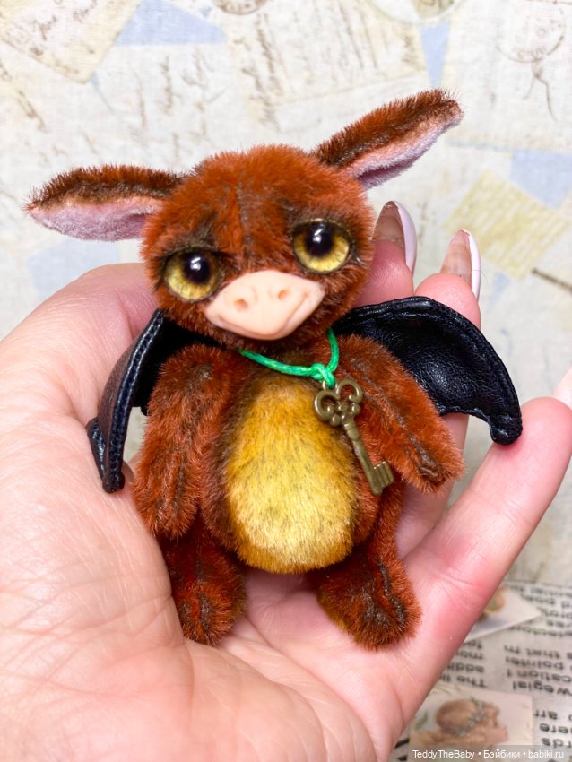 Дракончик Дэйв — Авторские мишки Тедди и друзья: фото (фото 6)