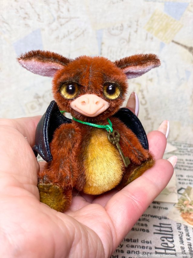 Дракончик Дэйв — Авторские мишки Тедди и друзья: фото