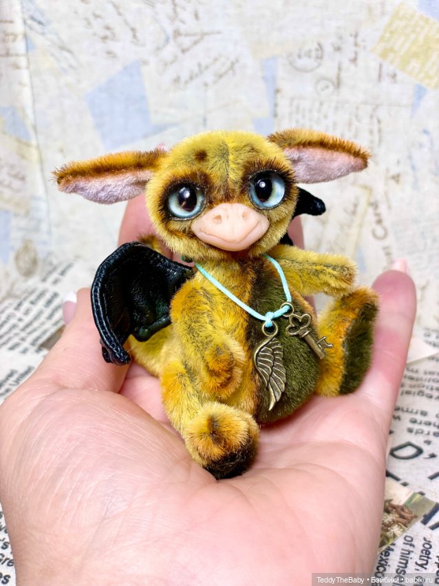 Дракончик Мася — Авторские мишки Тедди и друзья: фото