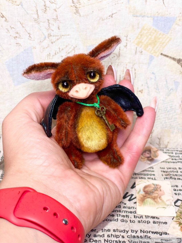 Дракончик Дэйв — Авторские мишки Тедди и друзья: фото (фото 5)