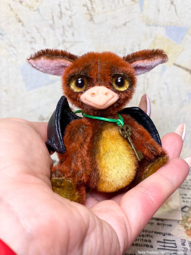 Дракончик Дэйв — Авторские мишки Тедди и друзья: фото