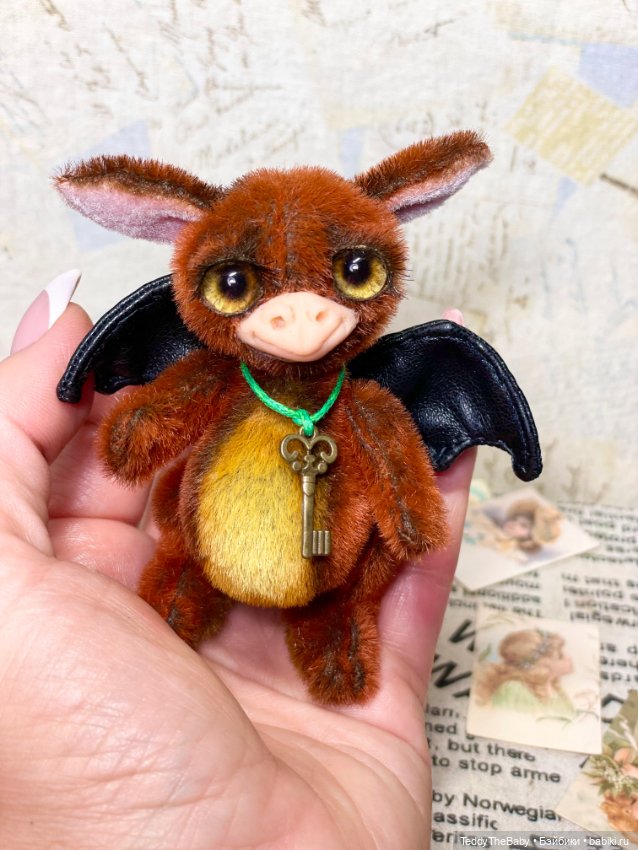 Дракончик Дэйв — Авторские мишки Тедди и друзья: фото