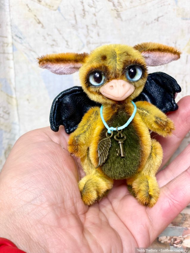 Дракончик Мася — Авторские мишки Тедди и друзья: фото